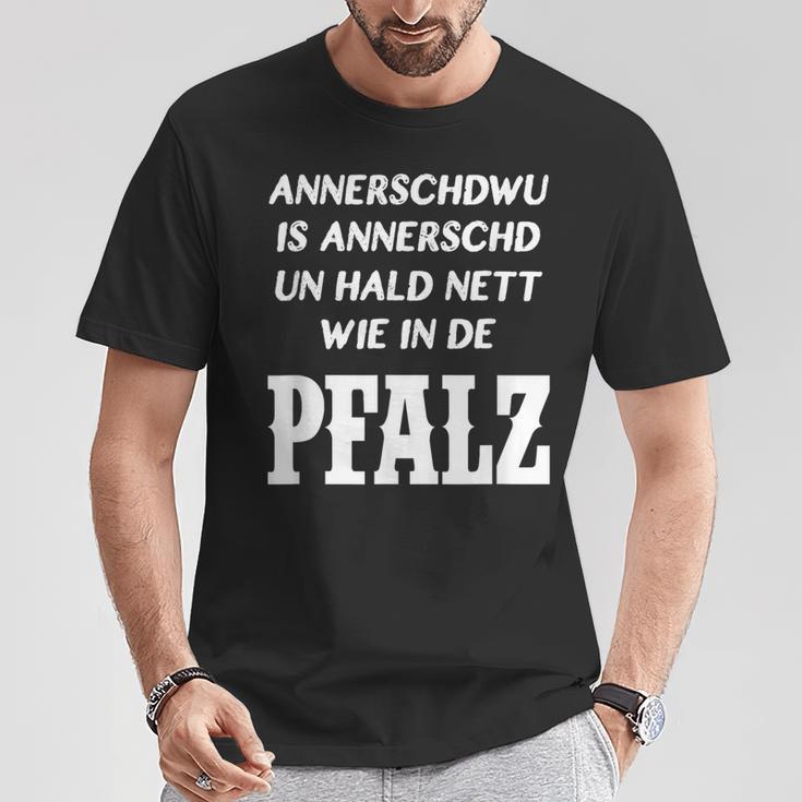 Pfalz Proverb Pfälzisch Rheinland Pfalz Pfälzer T-Shirt Lustige Geschenke