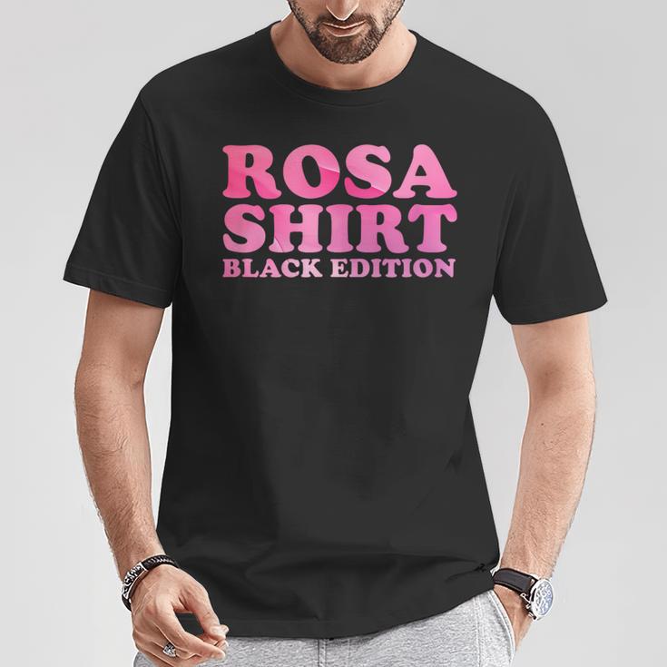 Pink Edition Ich Trage Schwarz Women's & T-Shirt Lustige Geschenke