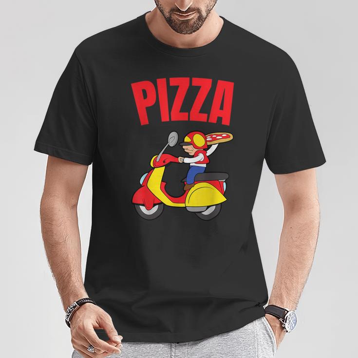 Pizza Driver Pizza Service Supplier Pizza Service T-Shirt Lustige Geschenke