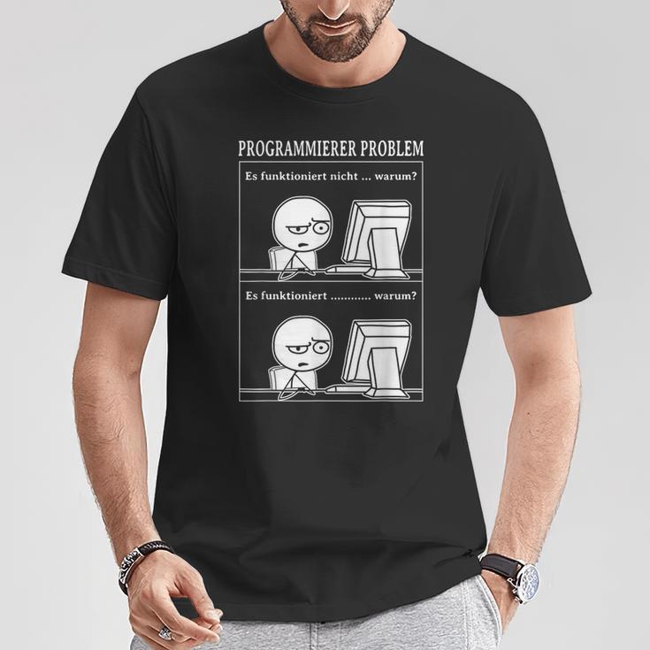 Programmer Problem Es Works Computer Nerd T-Shirt Lustige Geschenke