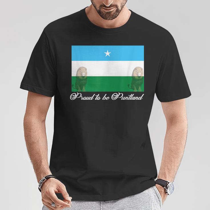 Puntland Flag 21St Anniversary 1998 To 2019T-Shirt Lustige Geschenke