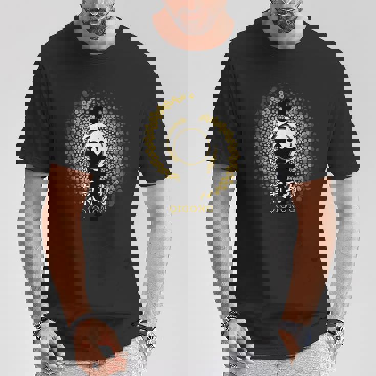 Qi Gong Yin Yang Tai Chi Qigong Maglietta Regalos divertidos