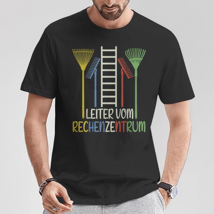 Rechenzentrum Garden Tools Rake Ladder Garden T-Shirt Lustige Geschenke