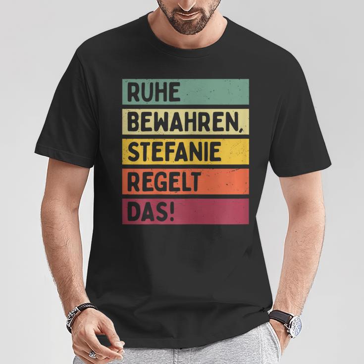 In Retro Colours Stefanie Regelt T-Shirt Lustige Geschenke