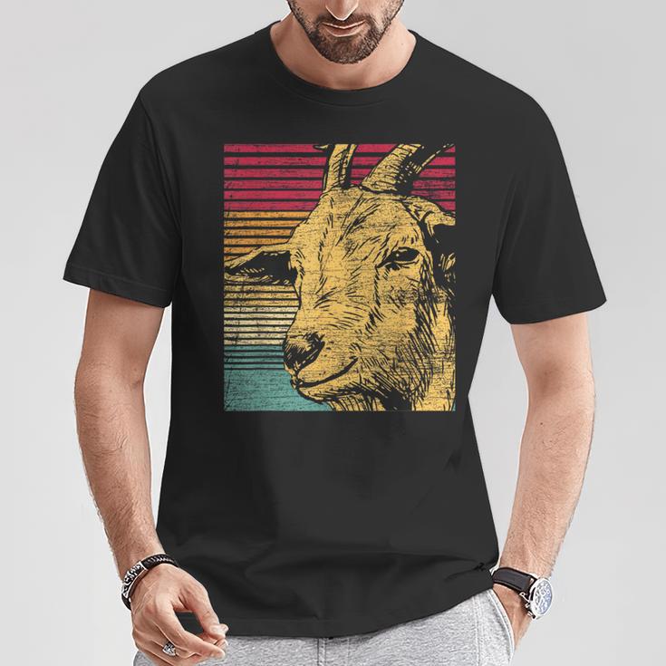 Retro Goat T-Shirt Lustige Geschenke