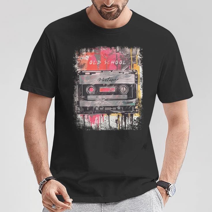 Retro Style Old School Music Tape Cassetteintage Mixtape T-Shirt Lustige Geschenke