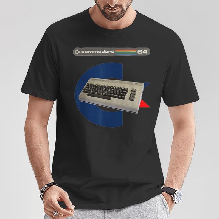 Retrointage Computer C64 Home Computer 80S Nerd T-Shirt Lustige Geschenke