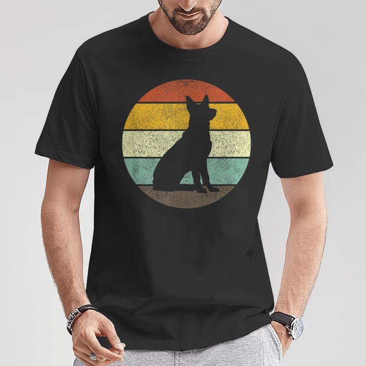 Retrointage German Shepherd Dog T-Shirt Lustige Geschenke