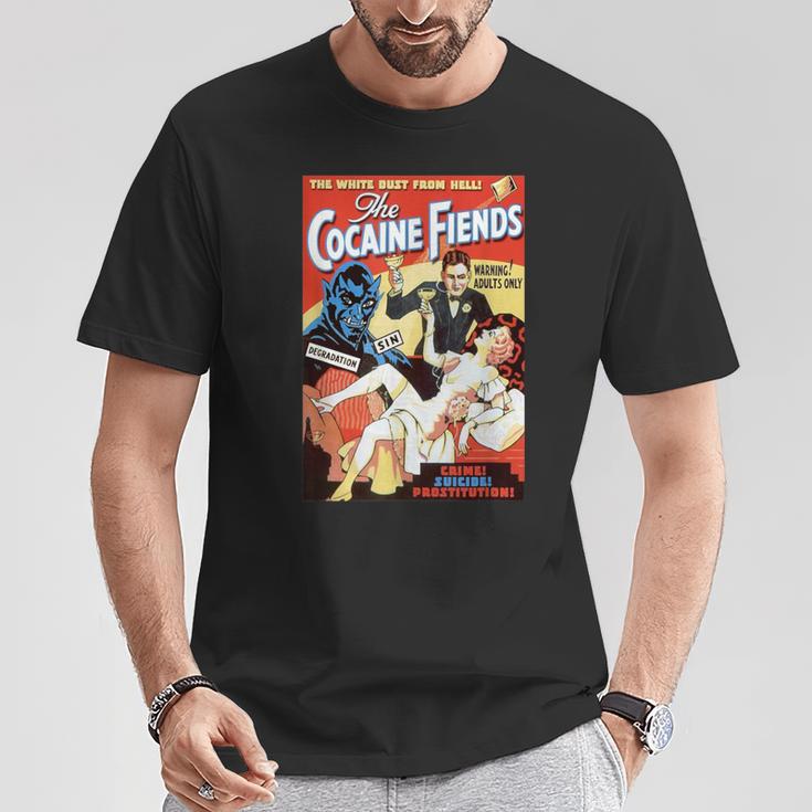 Rhythm Kills Cocaine Fiens In 1935 T-Shirt Lustige Geschenke