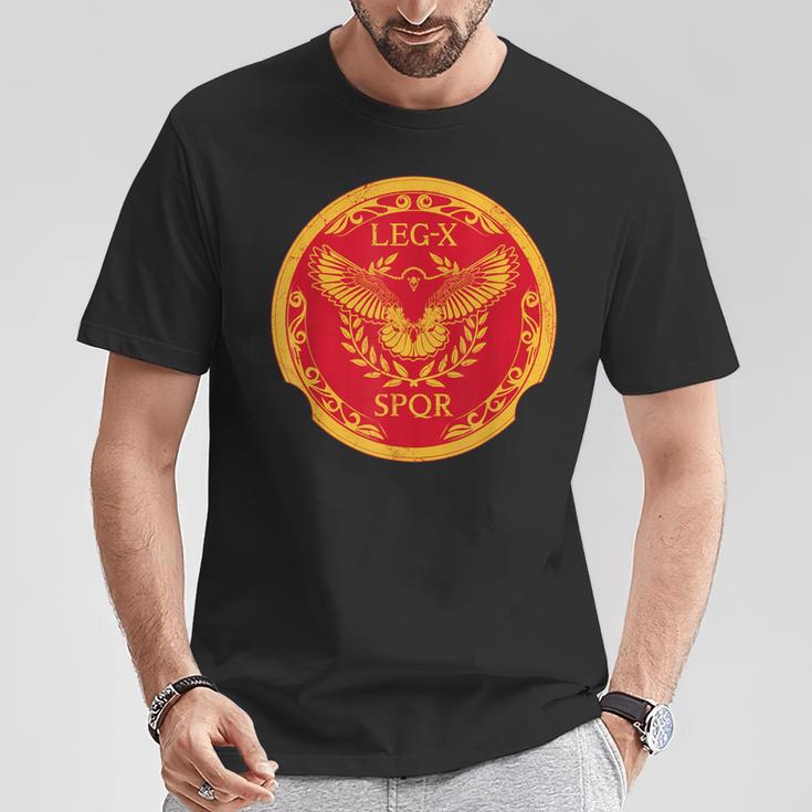 Roman Eagle Legio X Equestris Spqr T-Shirt Lustige Geschenke