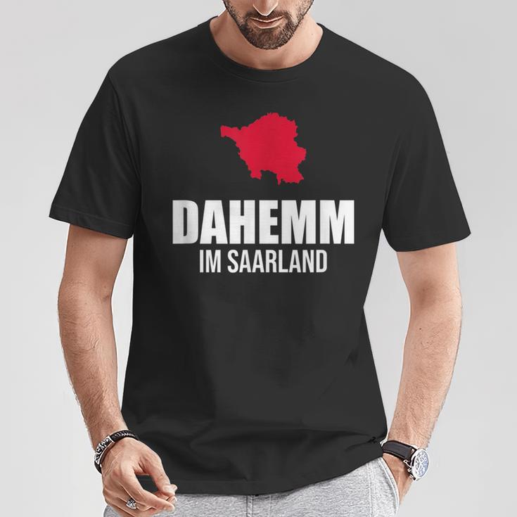 Saarländer Dahemm Dialekt Saarland T-Shirt Lustige Geschenke