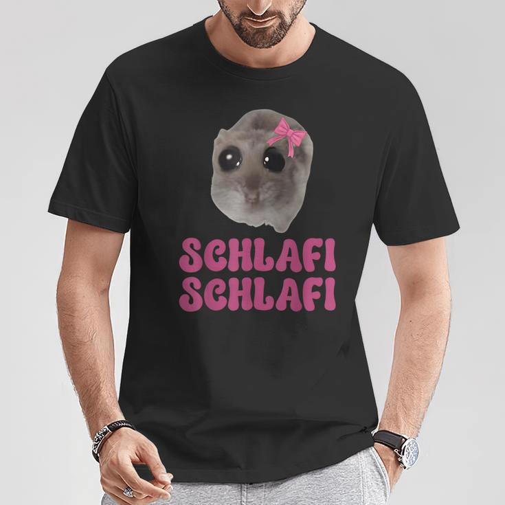 Sad Hamster Schlafi Schlafi T-Shirt Lustige Geschenke