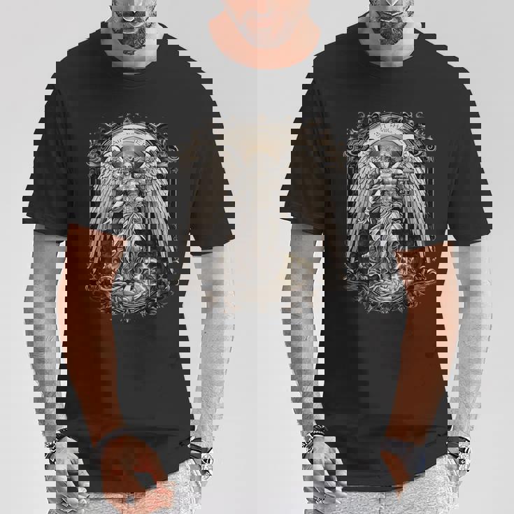 San Miguel Arcángel Católico San Religioso Camiseta unisex Regalos divertidos