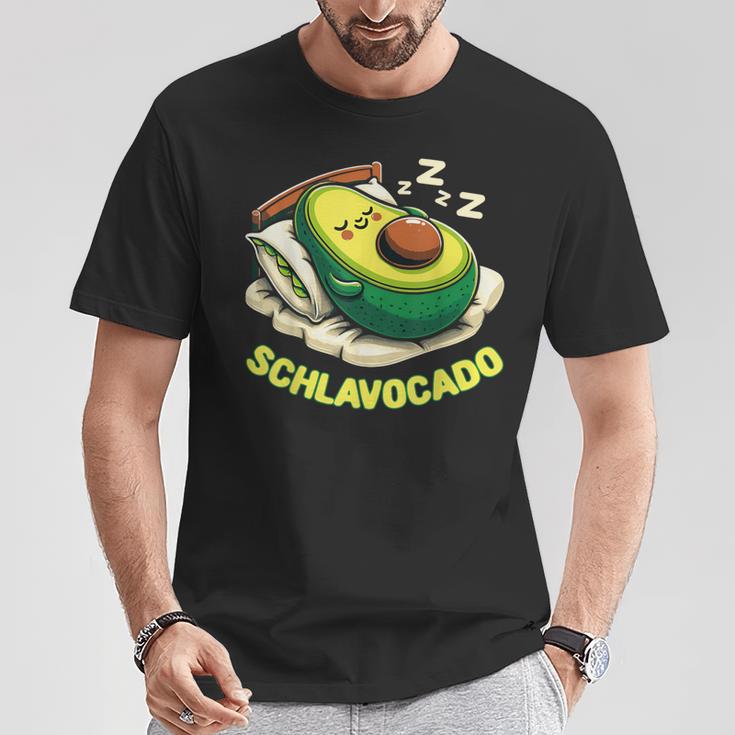 Schlavocado Avocado Pyjamas Nightdress Pyjamas Sleep T-Shirt Lustige Geschenke