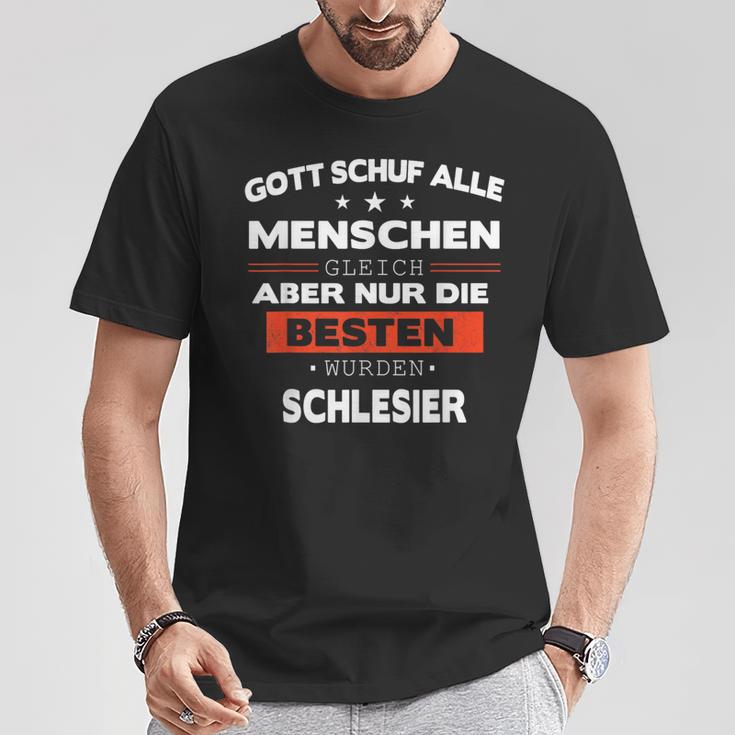 Schlesien Schlesier Deutschland Poland Slogan T-Shirt Lustige Geschenke