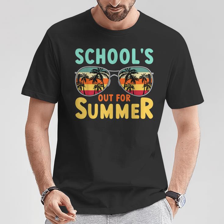 Schools Out For Summer Die Schule Ist Im Sommer Die S S T-Shirt Lustige Geschenke