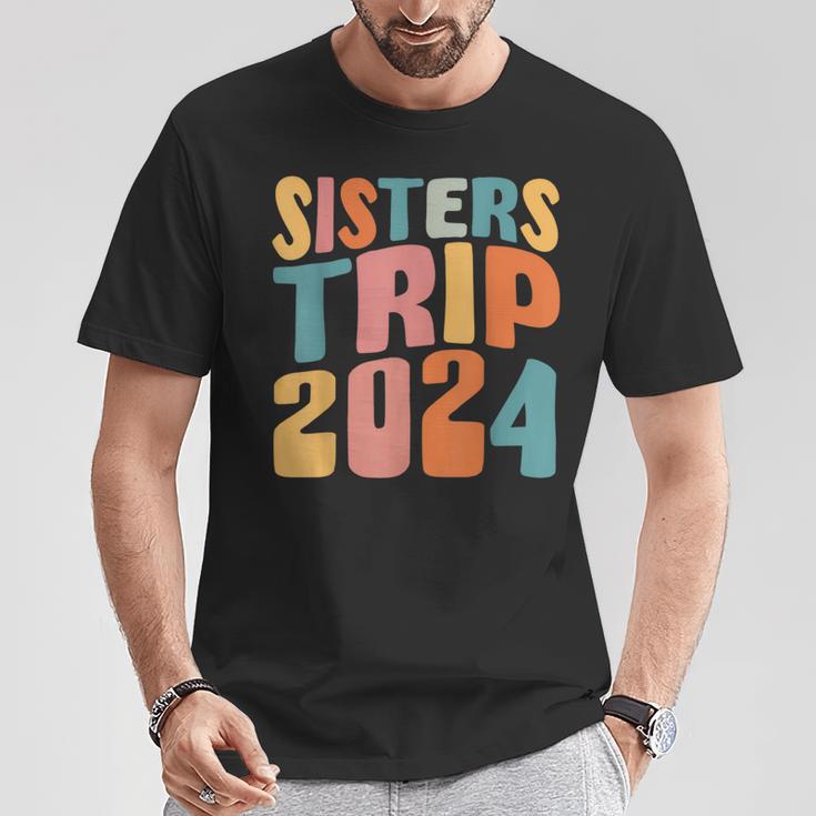 Schwestern Reise 2024 T-Shirt Lustige Geschenke