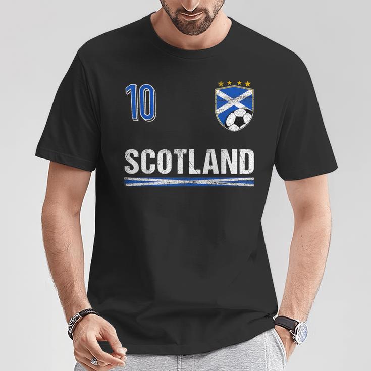 Scotland Flag Jersey T-Shirt Lustige Geschenke