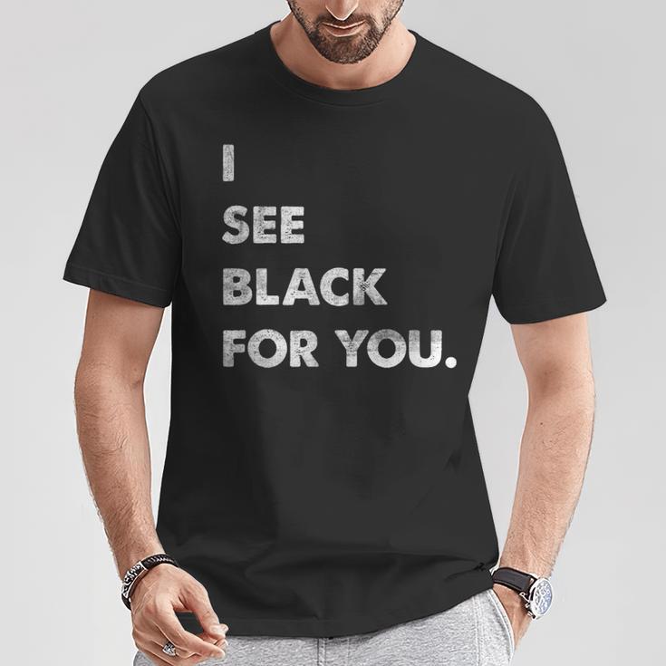 I See For You Denglish Engleutsch Saying T-Shirt Lustige Geschenke