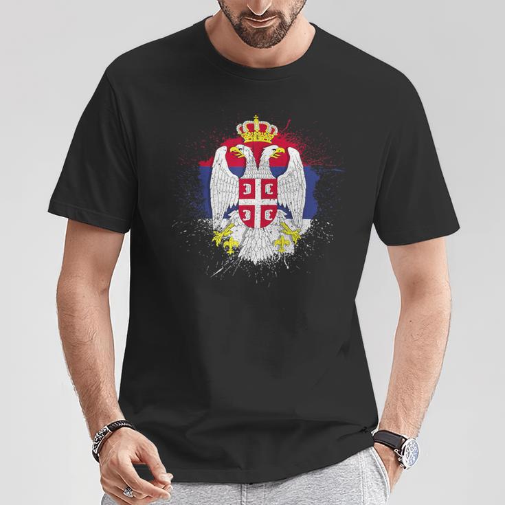 Serbia Balkan Jugo Serbia Srbija Serbe T-Shirt Lustige Geschenke