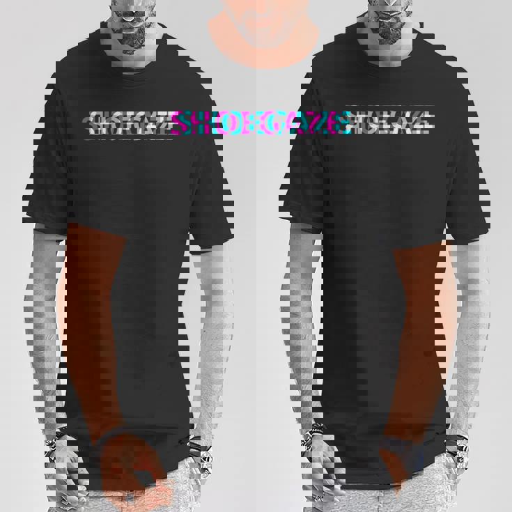 Shoegaze Disfraz De Festival De Arte Con Purpurina Género Musical Camiseta unisex Regalos divertidos