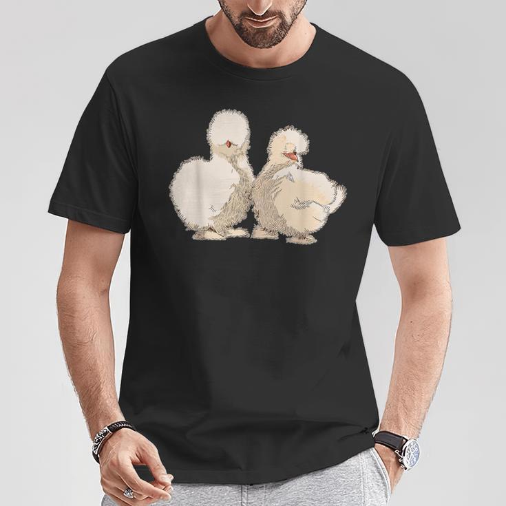 Silk Chicken Silkie Chicken Silk Chicken T-Shirt Lustige Geschenke