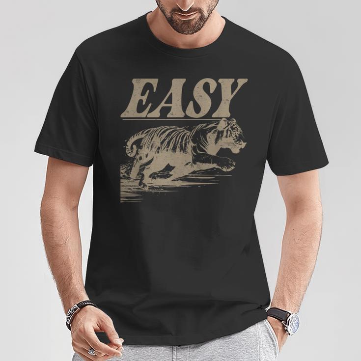 Simple Tiger T-Shirt Lustige Geschenke