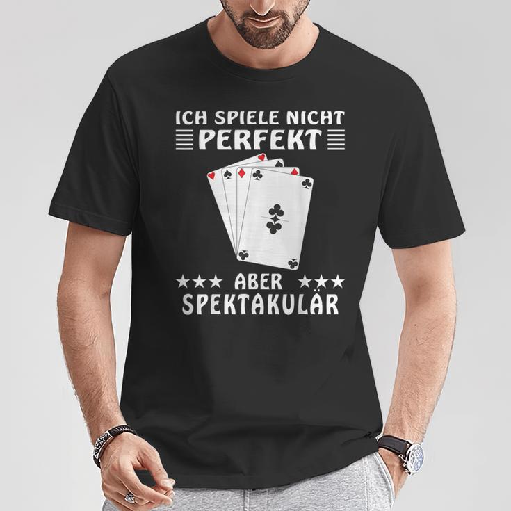 Spektacular Card Player T-Shirt Lustige Geschenke