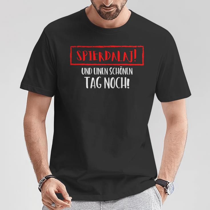 Spierdalaj Und Schönen Tag Polish Swear Word T-Shirt Lustige Geschenke