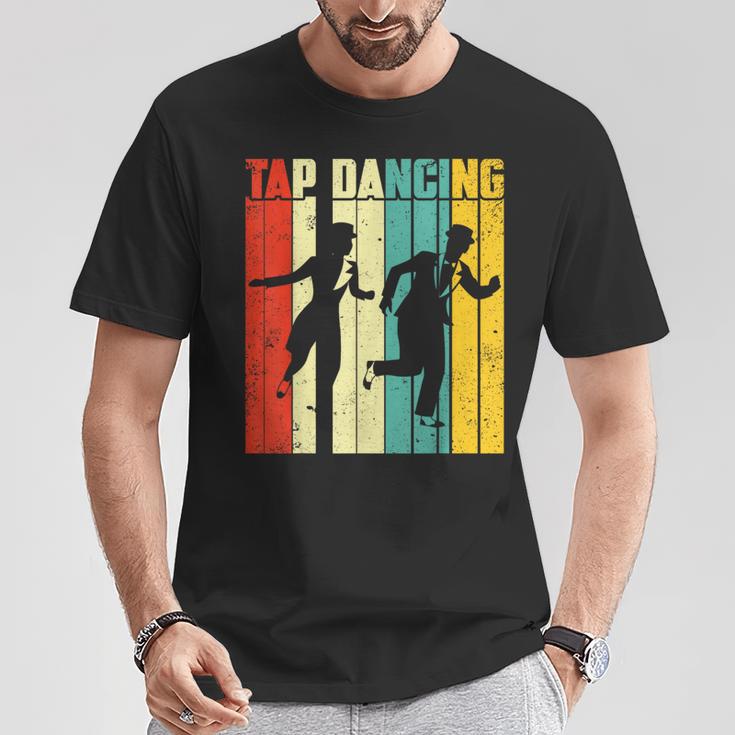 Stepptanz Retro Stepptanz Liebhaber Stepptänzer T-Shirt Lustige Geschenke