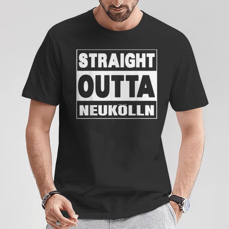 Straight Outta Neukölln Berlin And Women T-Shirt Lustige Geschenke