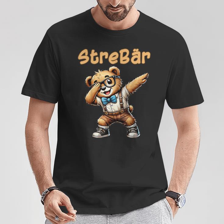 Streber Geschenk Lustiges Bär Geschenk Für Besserwisser T-Shirt Lustige Geschenke