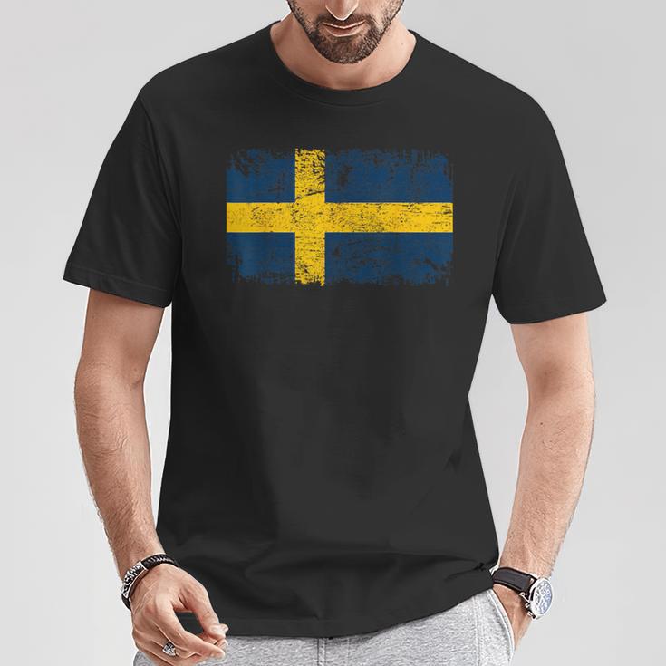 Sweden Flag Women's Children's Sweden T-Shirt Lustige Geschenke