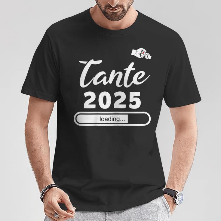 Tante 2025 Loading Ich Werde Tante 2025 T-Shirt Lustige Geschenke