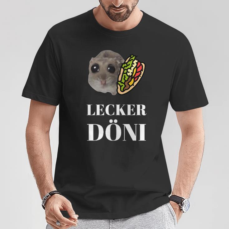 Tasty Döni Sad Hamster Meme T-Shirt Lustige Geschenke