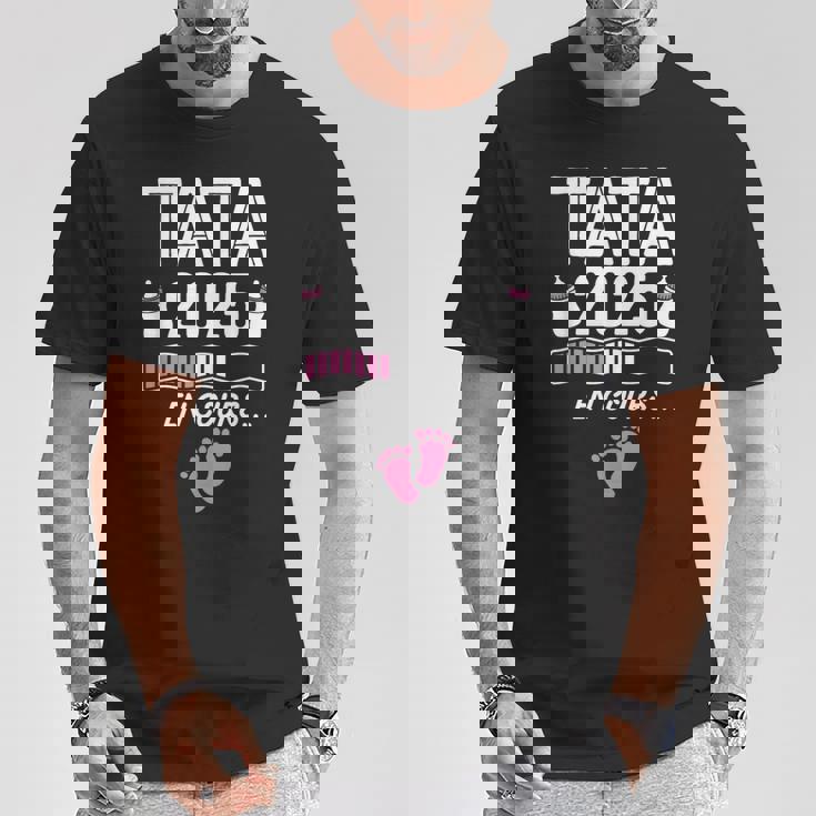 Tata En Cours 2025 Annonce Grossesse Future Tata 2025 T-Shirt Cadeaux drôles
