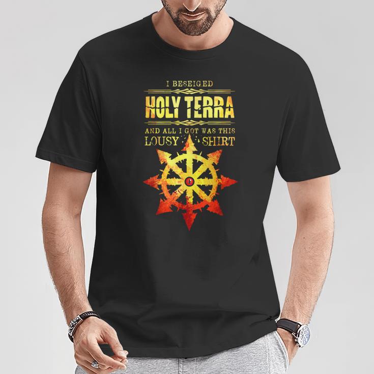 Terra Chaos Space Marine T-Shirt Lustige Geschenke