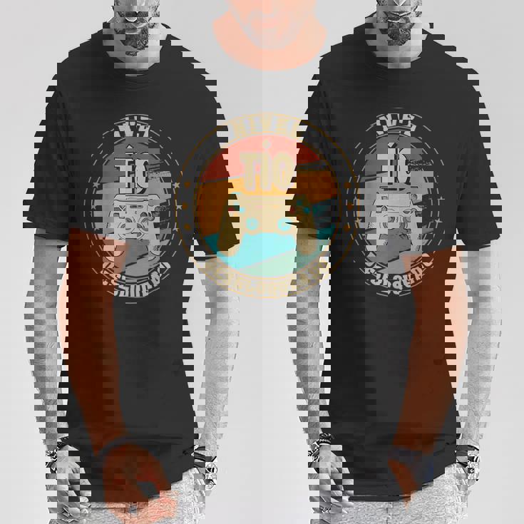 Tío En Prácticas Divertido Futuro Gamer Anuncio Embarazadas Camiseta unisex Regalos divertidos