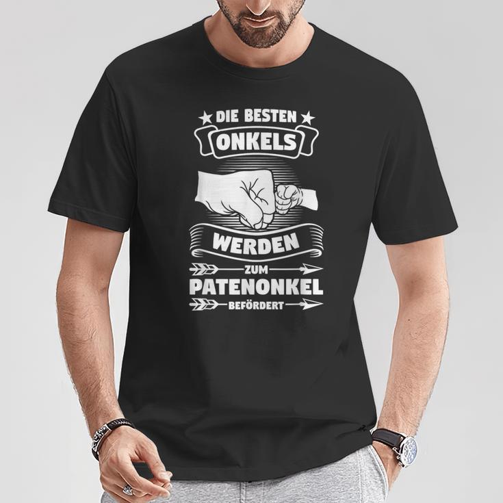 Unkel Werden Zum Patenonkel Patenonkel Uncle T-Shirt Lustige Geschenke