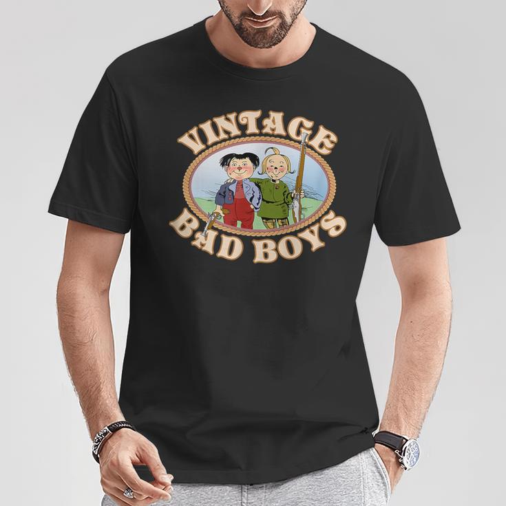 Vintage Bad Boys T-Shirt Lustige Geschenke