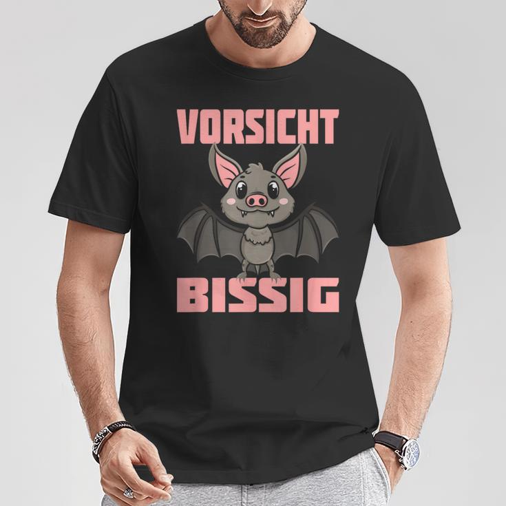 Vorsicht Bissig I Children'sampire Bat Iampire Th T-Shirt Lustige Geschenke