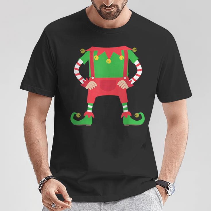 Weihnachtself Kostüm Elf Wichtel Weihnachtszwerg T-Shirt Lustige Geschenke