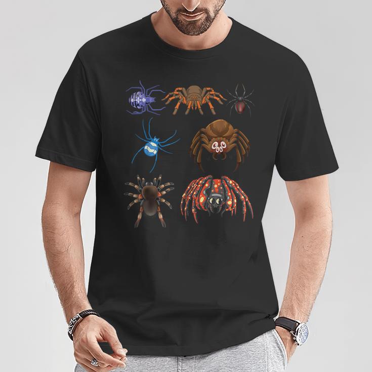 Wer Mag Spinnen Lustiges Insekten Und Spinnen For Children's T-Shirt Lustige Geschenke