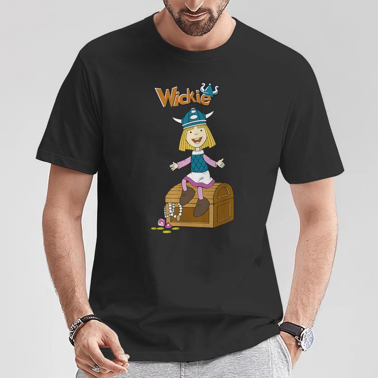 Wickie Und Die Starken Männer Schatzkiste Zeichentrick Serie T-Shirt Lustige Geschenke