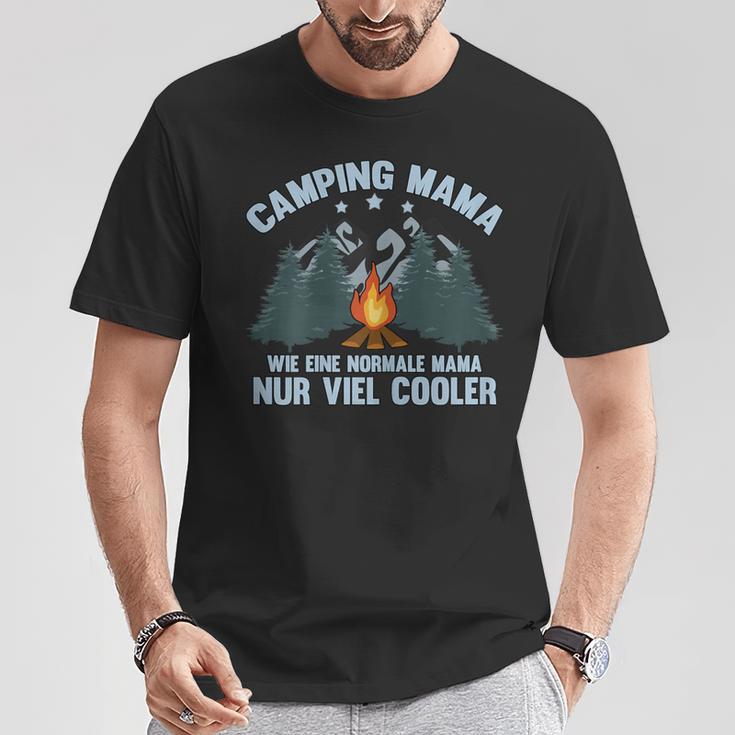 Women's Camper Camping Camping Mummy T-Shirt Lustige Geschenke