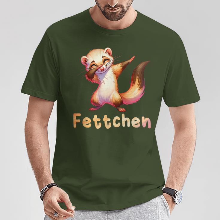 Fat Christmas Ferret For Him T-Shirt Lustige Geschenke