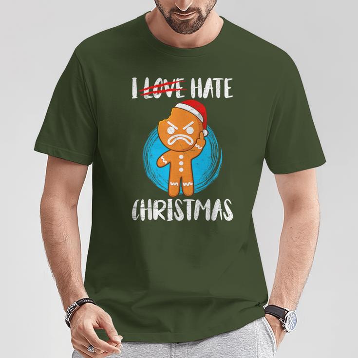 Ich Hasse Christmas Cookie Fun Christmas T-Shirt Lustige Geschenke