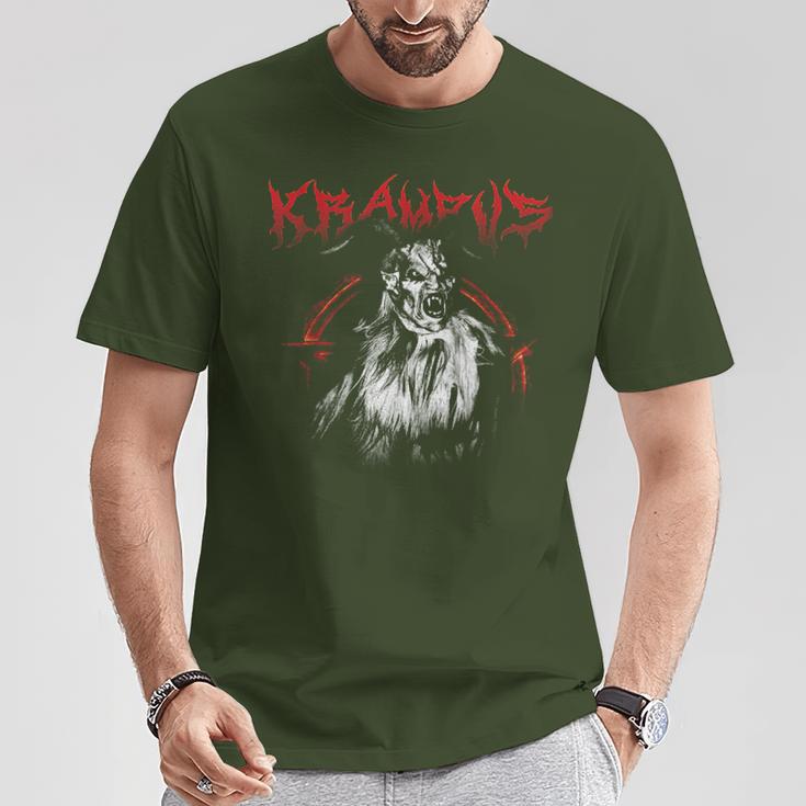 Kramperl Perchten Knecht Ruprecht Christmas Demon Krampus S T-Shirt Lustige Geschenke