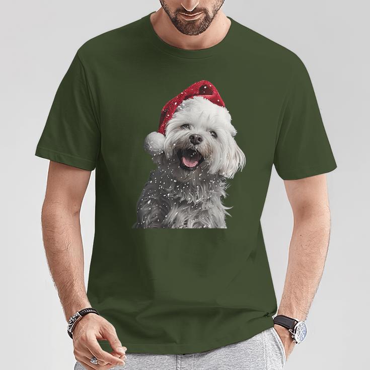 Maltese Christmas T-Shirt Lustige Geschenke