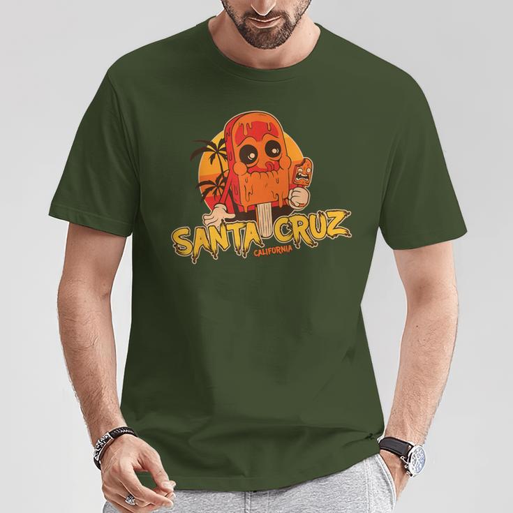 Santa Cruz Californiaintage Retro T-Shirt Lustige Geschenke